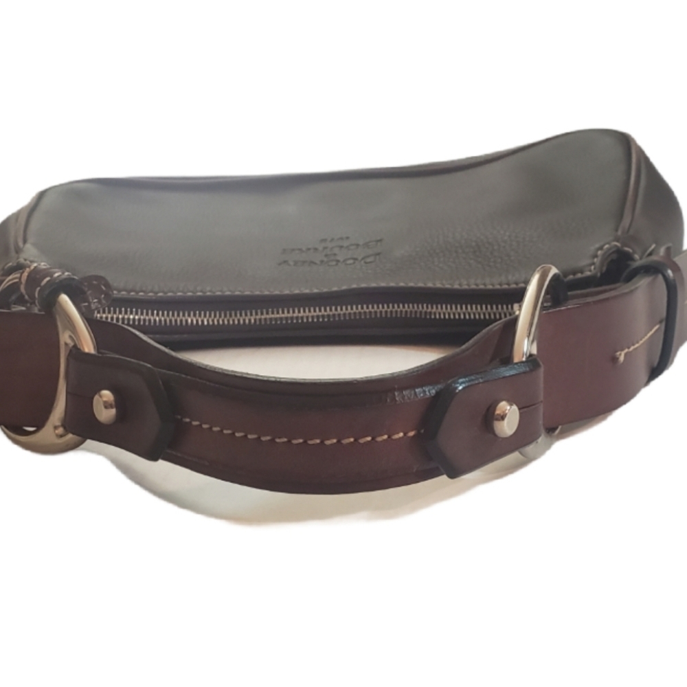 Dooney and Bourke Pebbled Leather Hobo Handbag - Picture 4 of 16